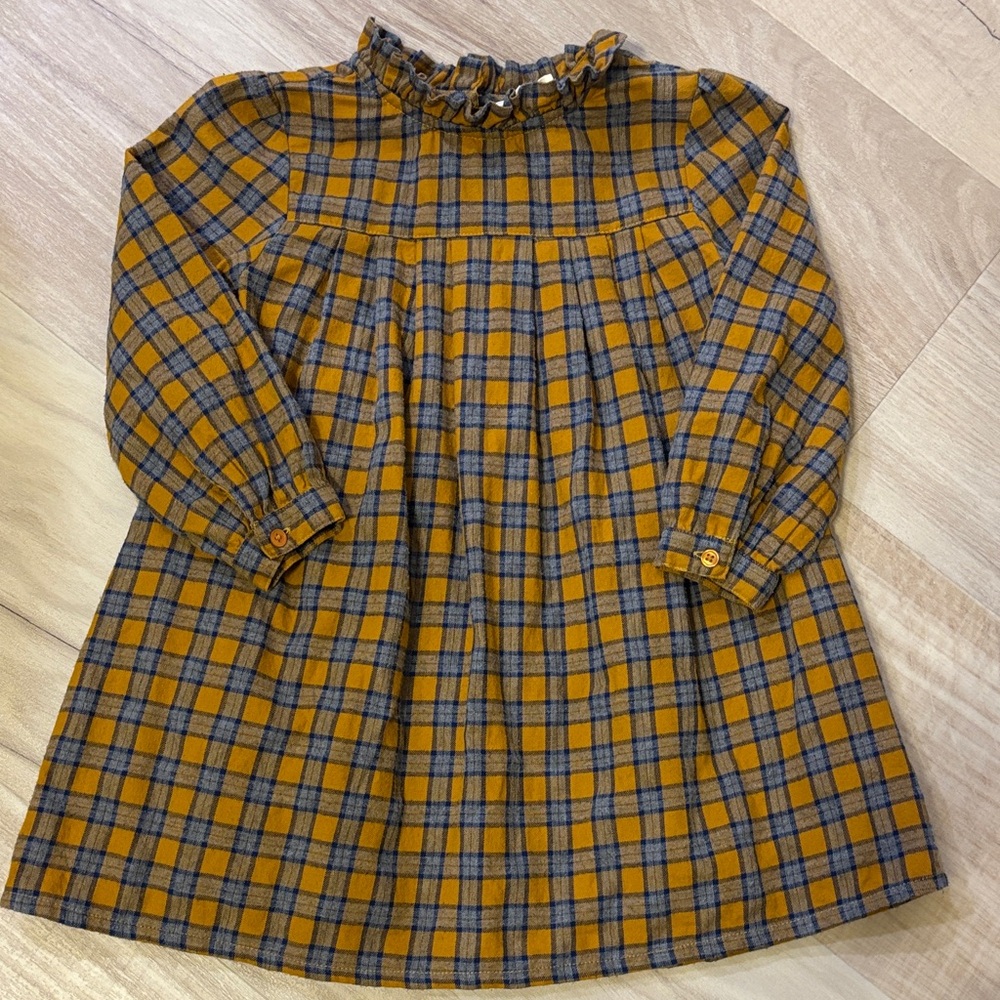 Beer World Plaid Dress